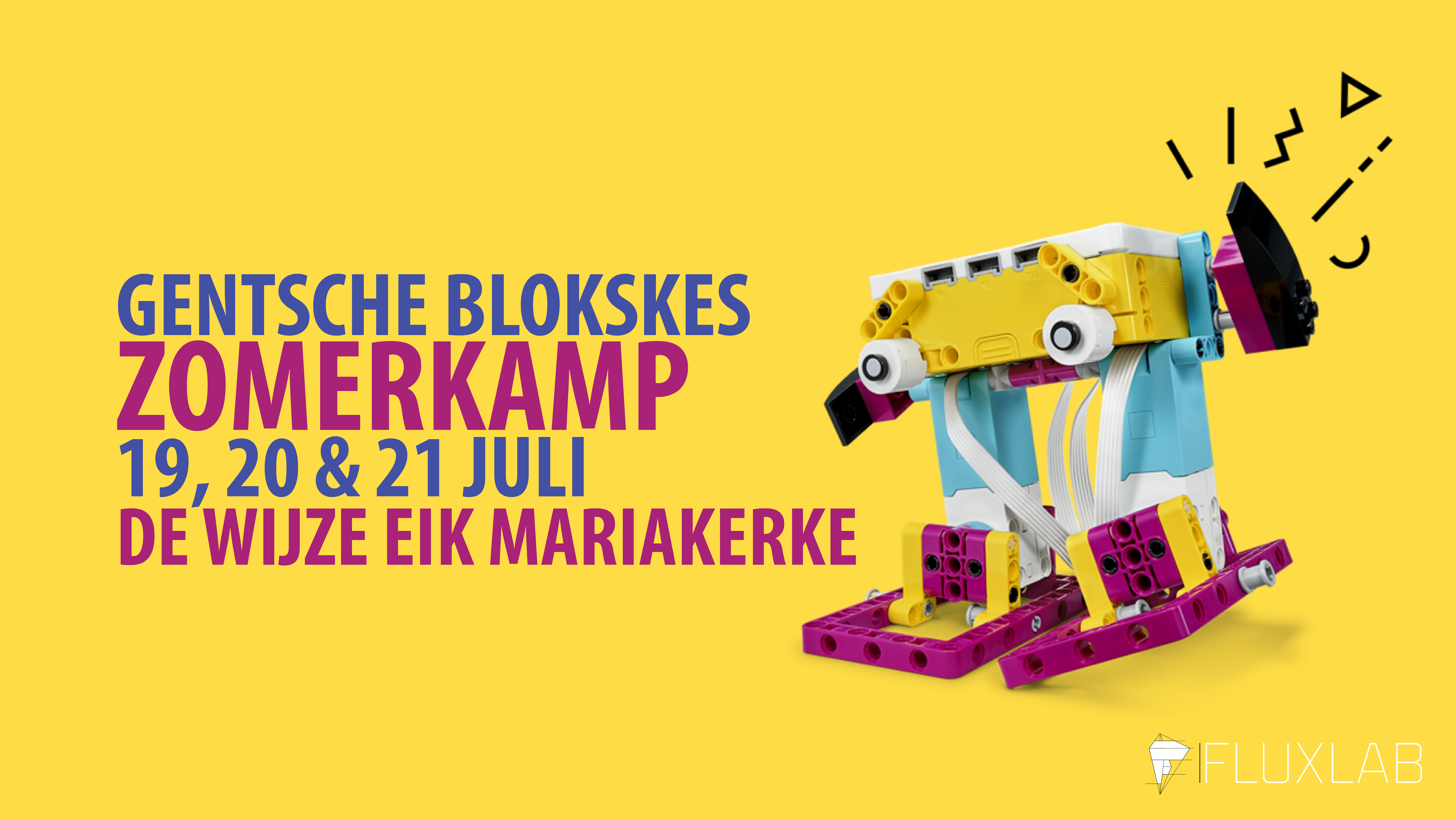 Banner Lego Mariakerke juli week 3