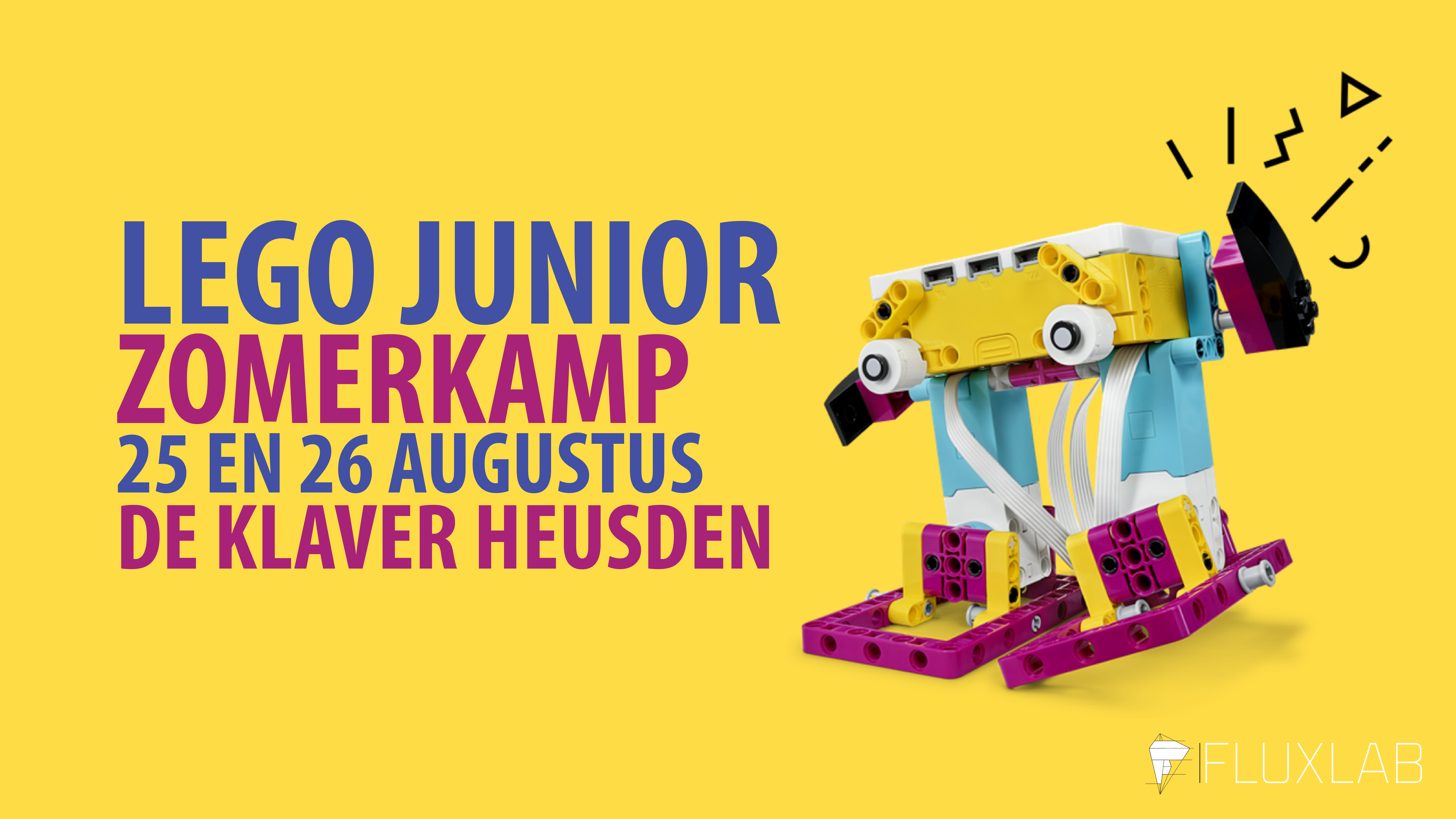Banner Lego junior augustus week 4
