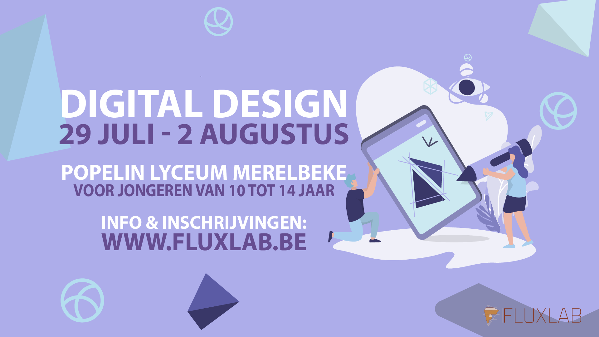 Digital Design Popelin Lyceum Merelbeke Zomer