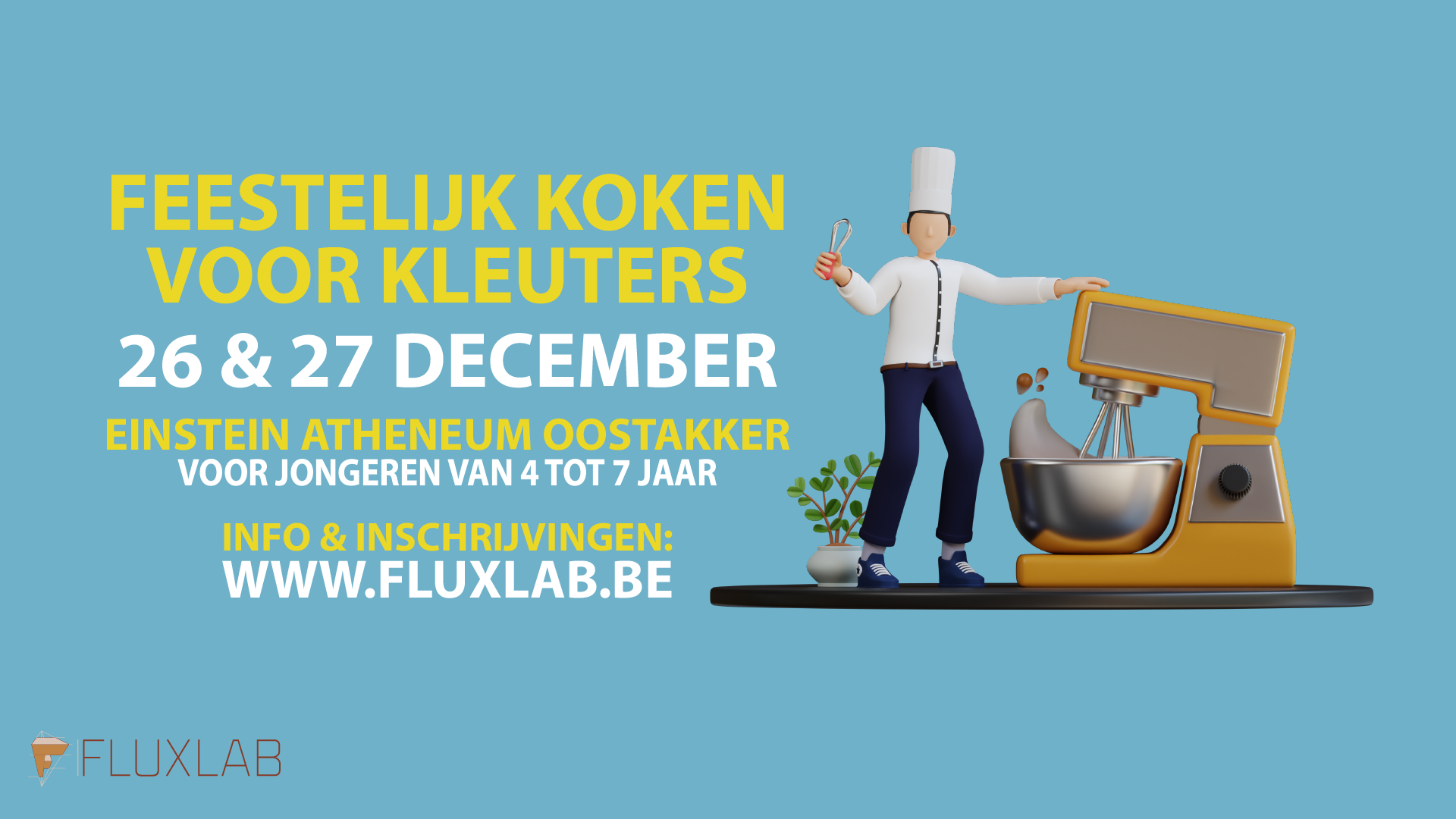 Feestelijk Koken voor Kleuters Kerst Einstein Oostakker