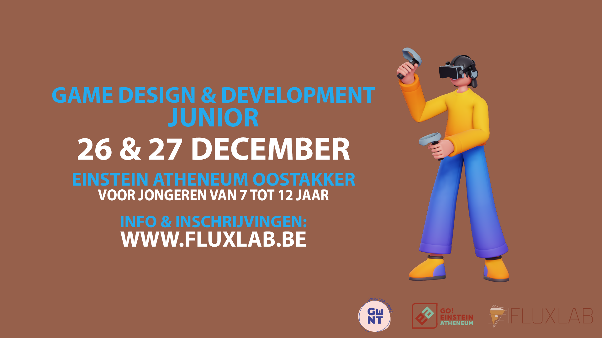 Game desgin & development JUNIOR Kerst Einstein Oostakker